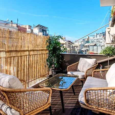 Stunning 2-Bedrooms Apartment In The Heart Of Athene Buitenkant foto
